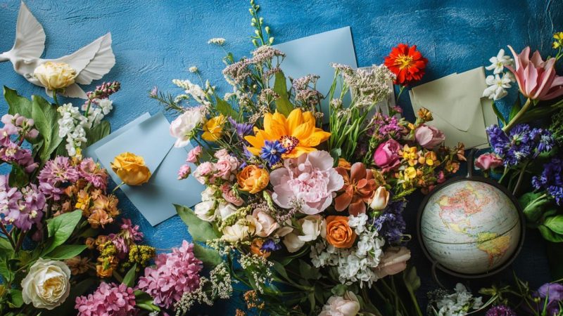 Comment envoyer des fleurs à l’étranger facilement en trois étapes