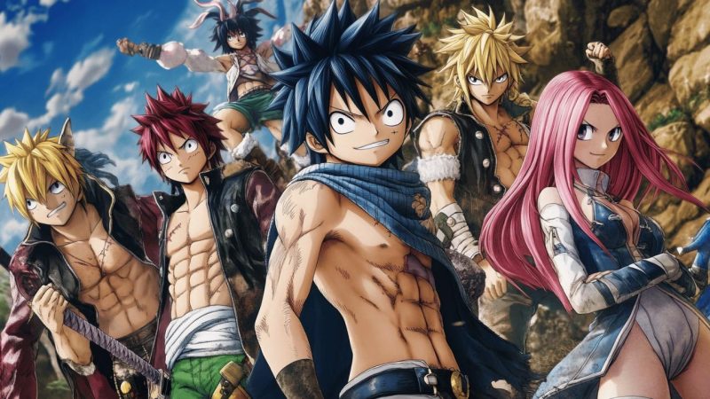 Découverte des principaux personnages de fairy tail et de leurs pouvoirs uniques